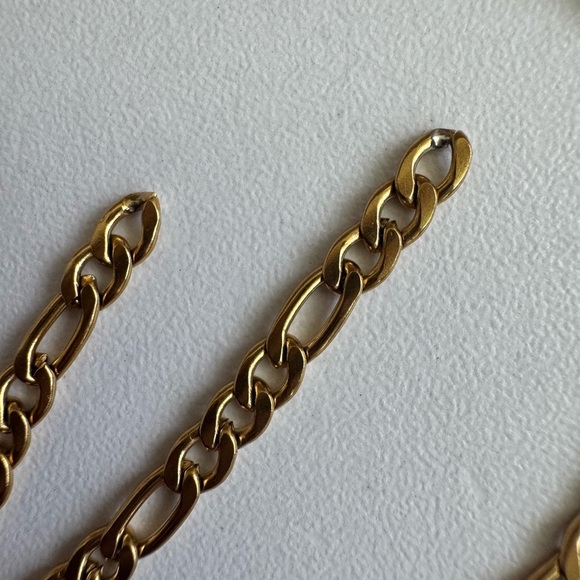 18K Gold Plated Stainless Steel Chain – 36” DIY Jewelry Supply - Picture 4 of 7